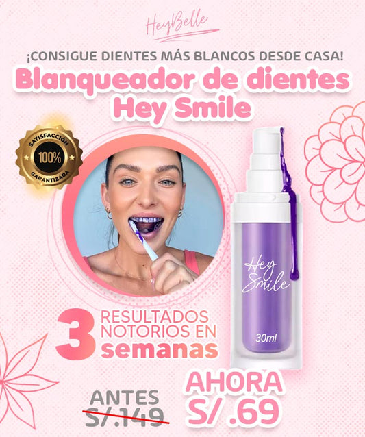 Blanqueador de dientes Hey Smile