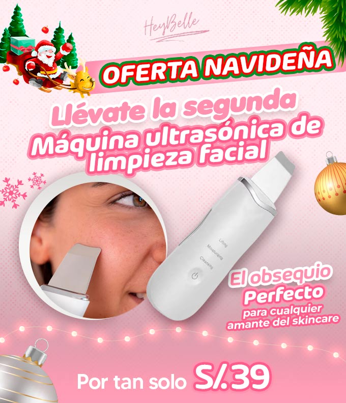 Segunda unidad máquina ultrasónica de limpieza facial